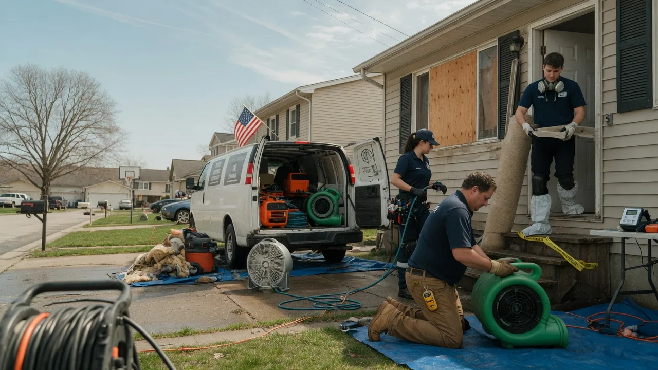 Water Damage Restoration in Hampton, KY near me